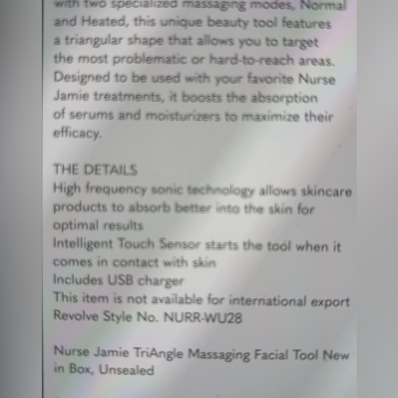 Nurse Jamie Triangle Massaging Facial Tool - Picture 6 of 6
